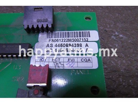 NCR OPERATOR INTERFACE FRONT ACCESS PN: 445-0694398, 4450694398