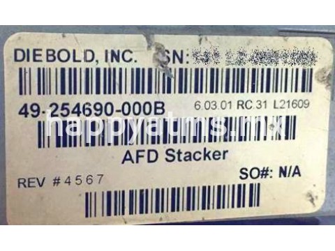 Diebold STACKER,RL,ACTIVDISPENSE PN: 49-254690-000B, 49254690000B
