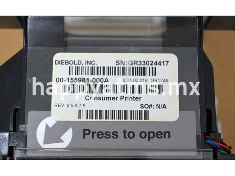 Diebold PRINTER 5500 (HITACHI) PN: 00-155981-000A, 155981000A