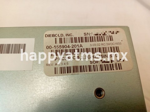 Diebold PRCSR, CI5, 2.7GHZ, 15INCH STD PN: 00-155904-201A /49-274875-200A, 155904201A 49274875200A