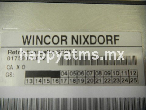Wincor Nixdorf RETRACT CASSETTE SK21.2  PN: 01750078602, 1750078602
