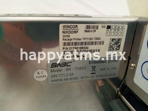 Wincor Nixdorf TP13 receipt printer BKT080II PN: 01750189334, 1750189334