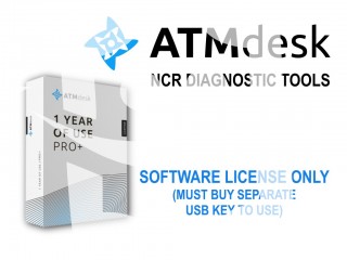 ATMdesk FIELD ONE-YEAR PRO+ LICENSE PN: ATMDESK-YEAR-PRO+, ATMDESKYEARPROPLUS