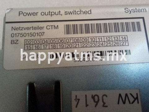 Wincor Nixdorf POWER DISTRIBUTOR PN: 1750150107, 1750150107
