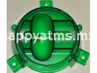 NCR CARD COVER GREEN WITH SENSOR PN: 445-0716109, 4450716109