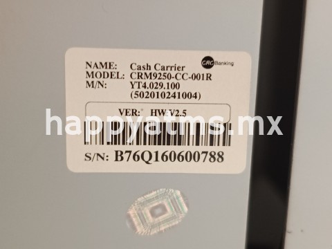 Cash Carrier CRM9250-CC-001R NP: YT4.029.100, YT4029100