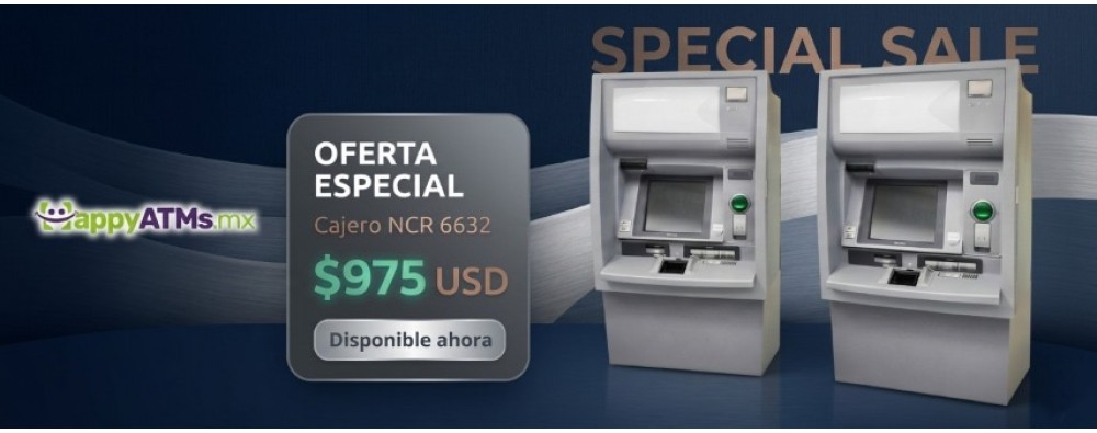 Banner de HappyATMs.mx: Oferta especial!