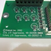 Diebold CCA, IO SUPPRESSION PN: 49-203129-000A, 49203129000A