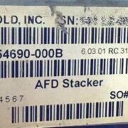 Diebold STACKER,RL,ACTIVDISPENSE PN: 49-254690-000B, 49254690000B