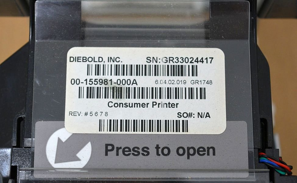 2451-3 Diebold PRINTER 5500 (HITACHI) PN: 00-155981-000A, 155981000A