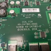Diebold CCA,FASCIA CNTRL HUB (FCH) PN: 49-247180-000E, 49247180000E