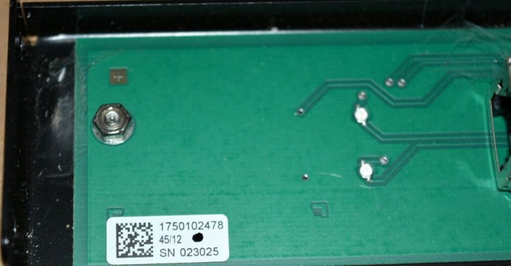 2552-2 Wincor Nixdorf Operator Keyboard (Strip) PN: 01750102478, 1750102478