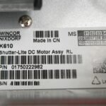 2560-4 Wincor Nixdorf SHUTTER LITE DC MOTOR ASSY RL PN: 01750222982, 1750222982