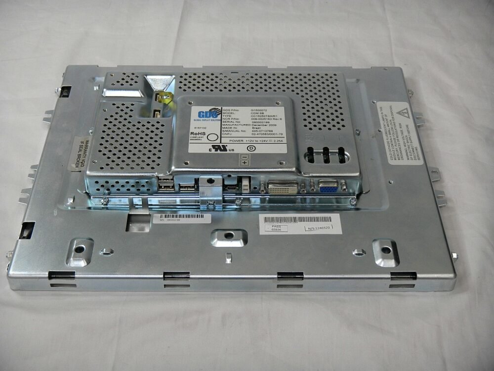 2594-2 NCR 15 INCH MONITOR LCD STANDARD PN: 009-0025163, 90025163