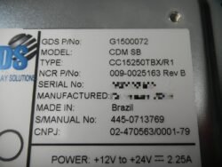 NCR 15 INCH MONITOR LCD STANDARD PN: 009-0025163, 90025163