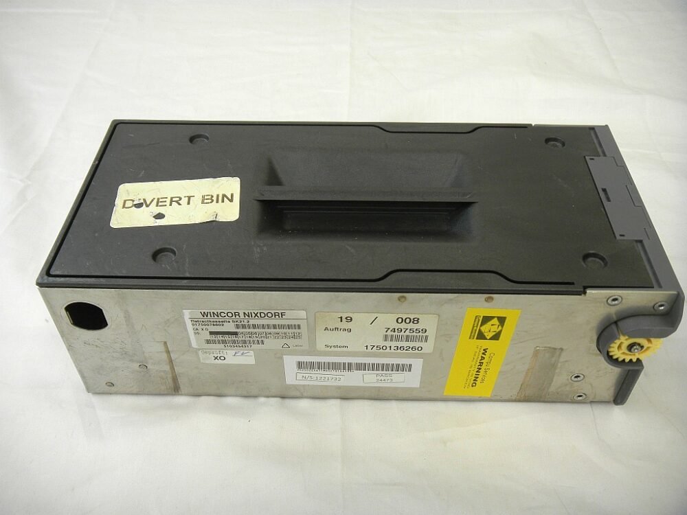 Wincor Nixdorf RETRACT CASSETTE SK21.2 PN: 01750078602, 1750078602