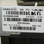 Diebold AFD STACKER FOR 5500 PN: 49-254689-000E, 49254689000E