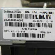 Diebold AFD STACKER FOR 5500 PN: 49-254689-000E, 49254689000E