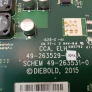 Diebold CCA,FASCIA CNTRL HUB PN: 49-263529-00FA, 4926352900FA