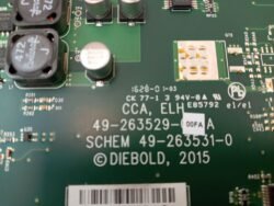 Diebold CCA,FASCIA CNTRL HUB PN: 49-263529-00FA, 4926352900FA