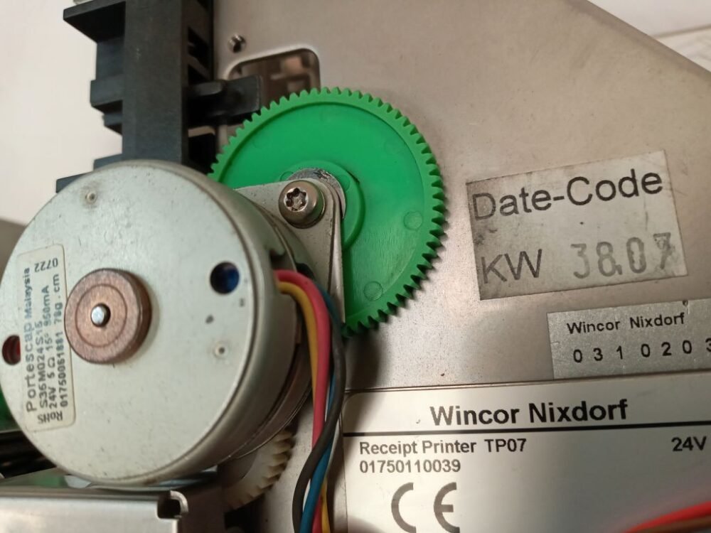 2628-4 Wincor Nixdorf RECEIPT PRINTER TP07 PN: 01750110039, 1750110039