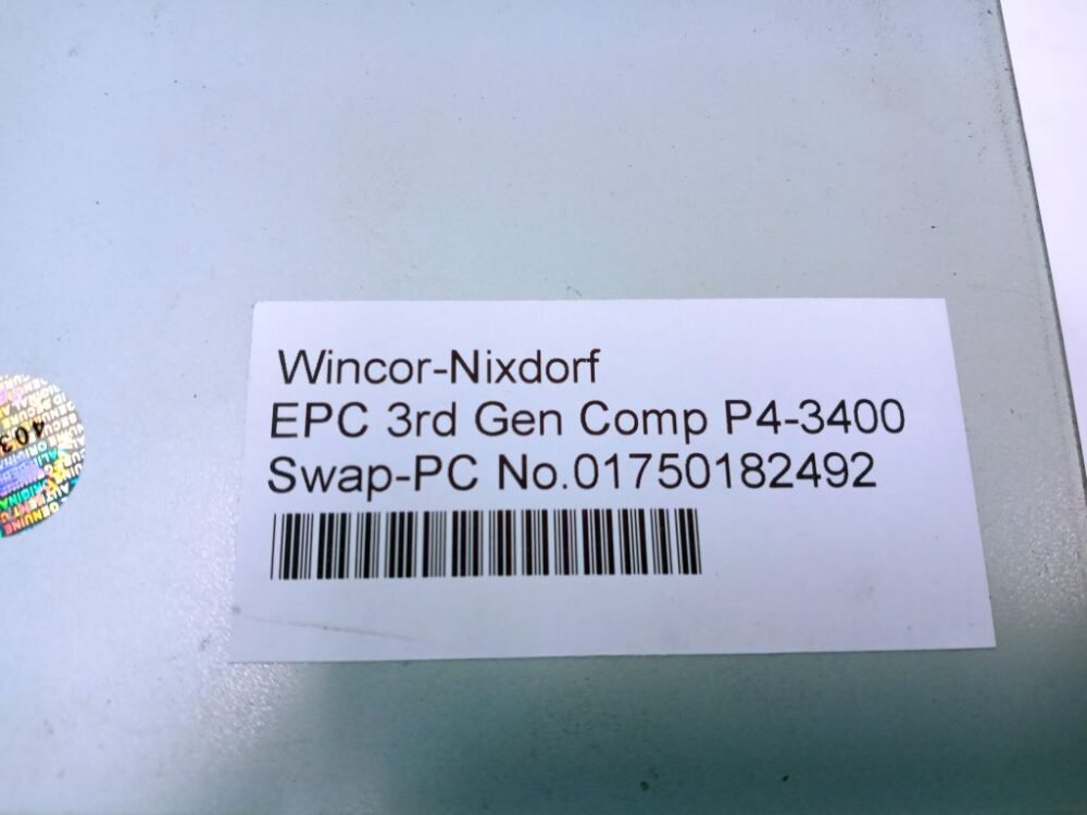 Wincor Nixdorf EmbPC Star Comp 3rdGen NT200W P4-3400 PN: 01750182492, 1750182492