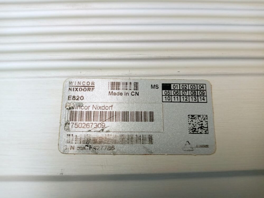 Wincor Nixdorf EmbPC Star Comp 3rdGen II PN: 01750267309, 1750267309