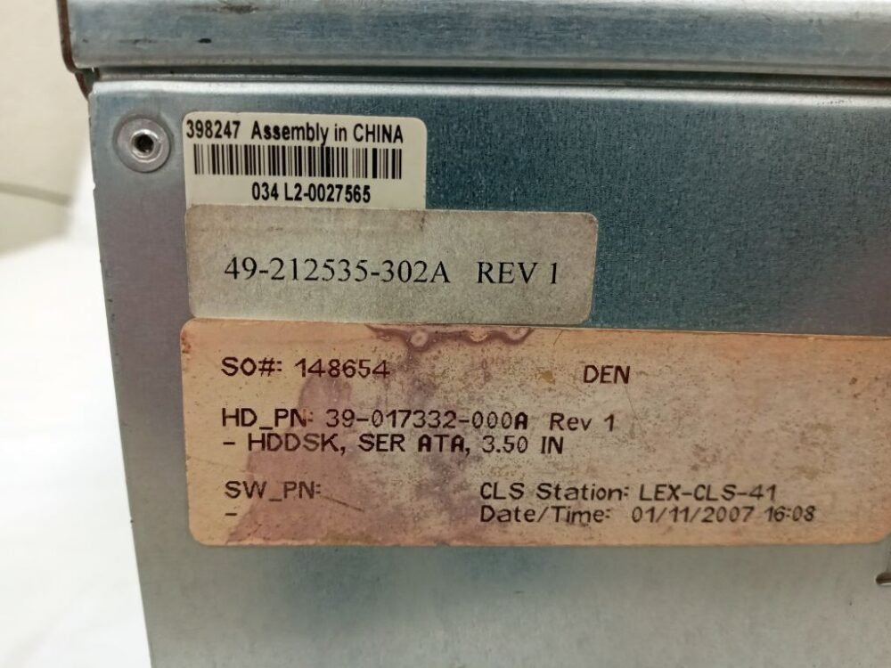 2650-3 Diebold Denver Pc PRCSR, P4, 3.0GHZ PN: 49-212535-302A, 49212535302A