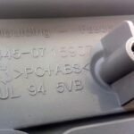 NCR NCR SELF SERV 6632 VX4 INTERNAL FASCIA ASSEMBLY PN: 445-0715908, 4450715908