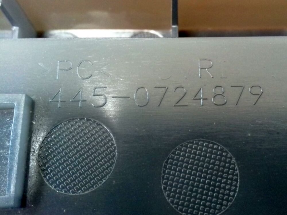 NCR NCR SELF SERV 2016 FDK FASCIA MOULDING PN: 445-0724879, 4450724879