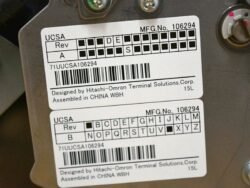 Diebold Universal Recycler-UP TS-M1U1 CASH SLOT SHUTTER TTW (UCSA) PN: 49-233126-000A, 49233126000A