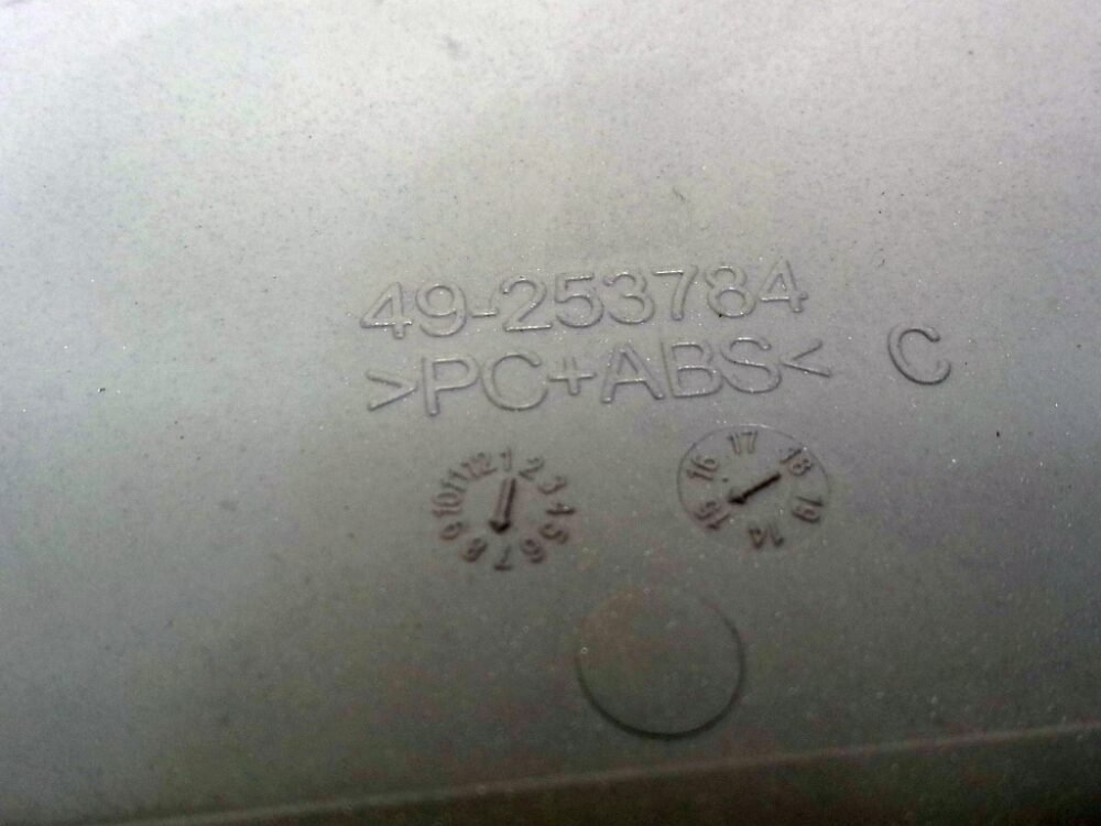 Diebold BEZEL, FASCIA, TOP PN: 49-253784, 49253784
