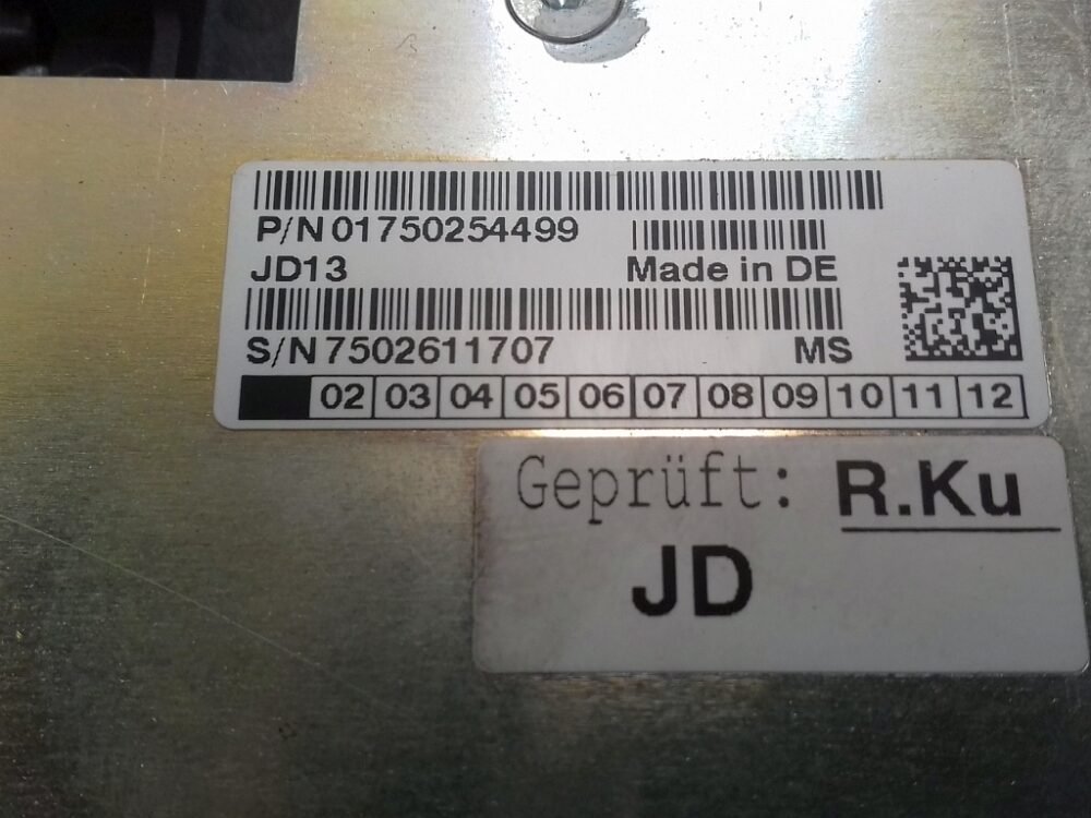 2742-5 Wincor Nixdorf ALIGNMENT UNIT CCDM V2 PN: 1750254499, 1750254499