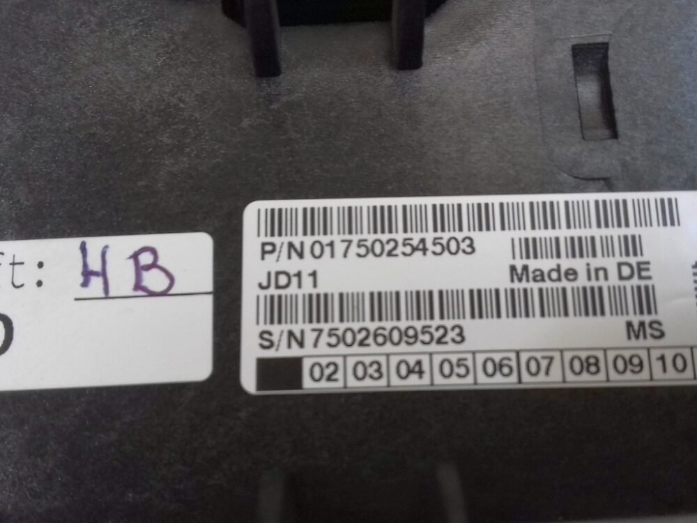 2746-4 Wincor Nixdorf deposit and reject unit CCDMv2 OEM1 PN: 1750254503, 1750254503