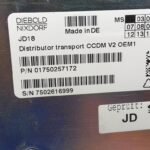 Wincor Nixdorf DISTRIBUTOR TRANSPORT CCDMV2 PN: 1750257172, 1750257172