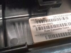 Diebold RAW CASSETTE CONV PN: 00-156199-000G, 156199000G