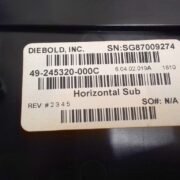 2762-2 Diebold HORIZONTAL SUB TRANSPORT PN: 49-245320-000C, 49245320000C
