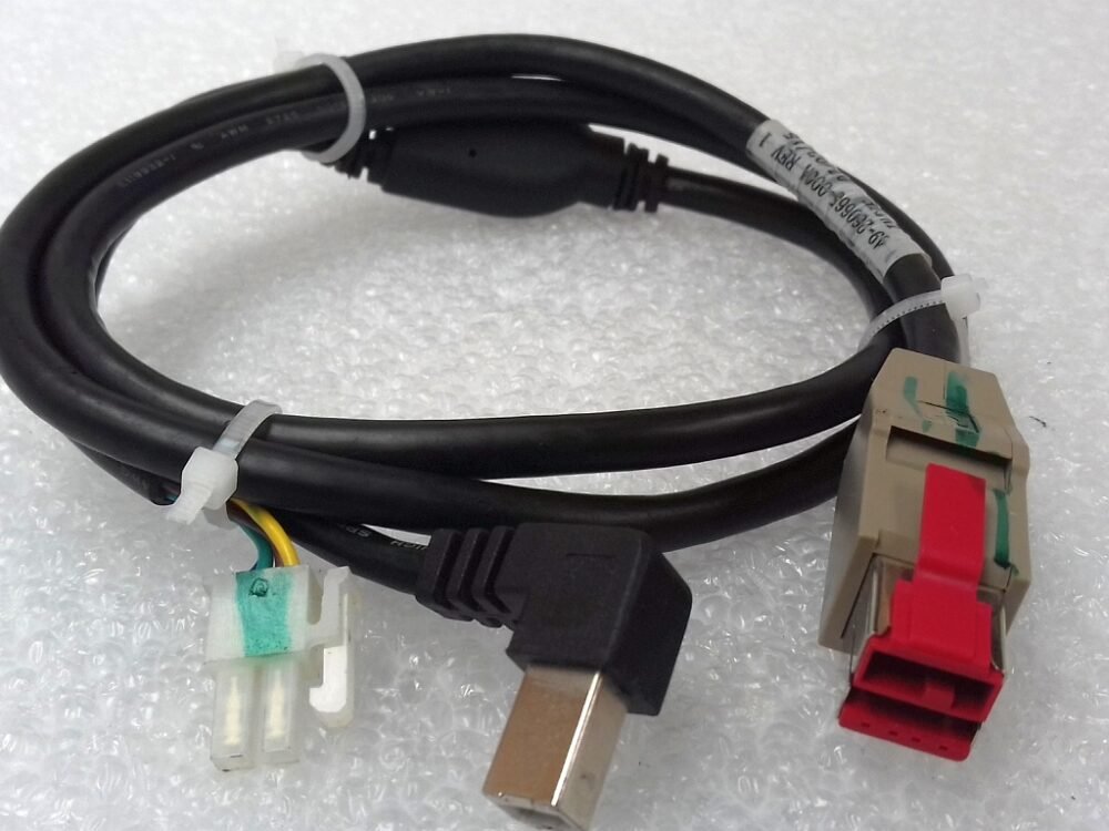 2779-1 Diebold CA, PWR & USB, CURRENT, LOW, RA PN: 49-260665-000A, 49260665000A