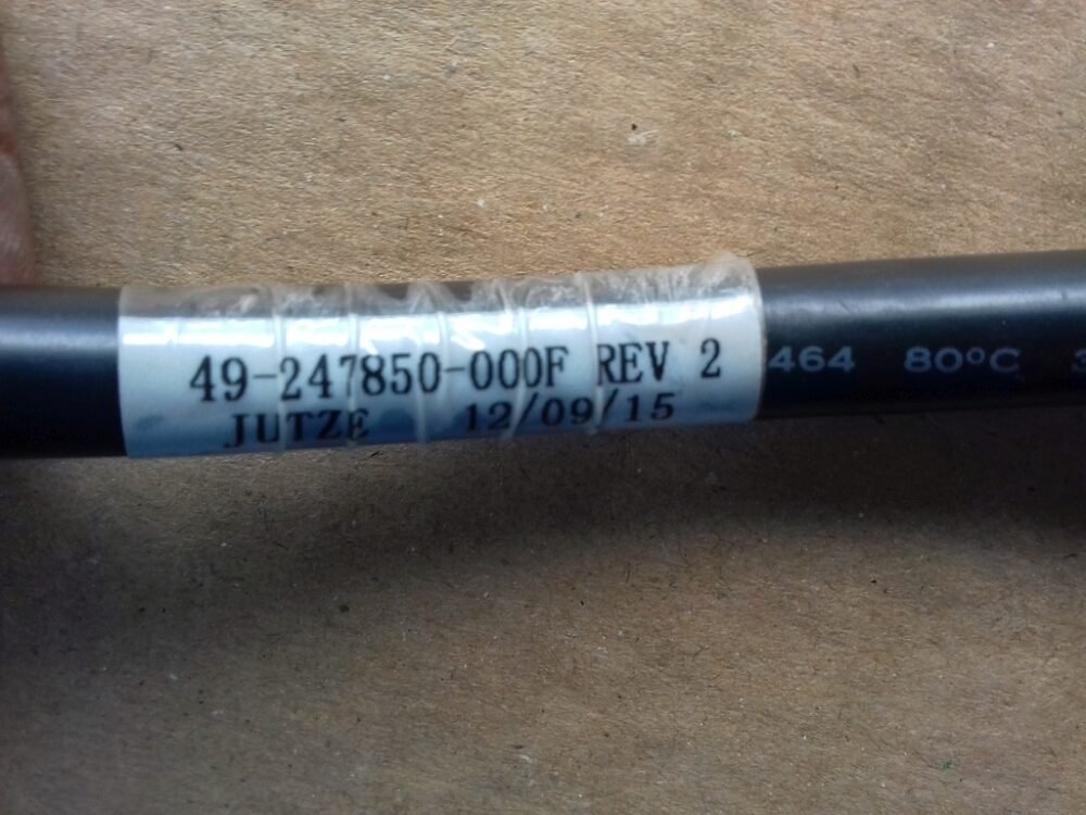 Diebold CABLE ASSY PN: 49-247850-000F, 49247850000F