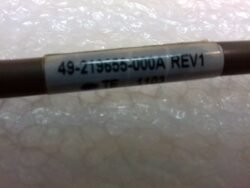 Diebold CA,PWR,DC,BTRY,EXTN PN: 49-219655-000A, 49219655000A