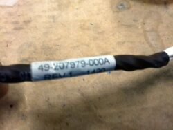 Diebold Ca Pwr Motor 385mm PN: 49-207979-000A, 49207979000A