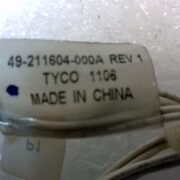 2825-4 Diebold CA,PWR,DC,SIGNAGE CNTRL PN: 49-211604-000A, 49211604000A