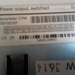 Wincor Nixdorf POWER DISTRIBUTOR PN: 1750150107, 1750150107