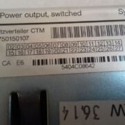 Wincor Nixdorf POWER DISTRIBUTOR PN: 1750150107, 1750150107