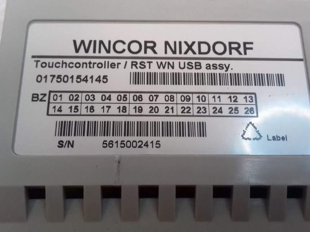 Wincor Nixdorf Touchcontroller USB PN: 1750154145, 1750154145