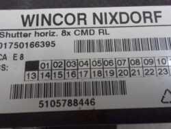 Wincor Nixdorf CINEO SHUTTER HORIZONTAL 8X RL PN: 1750166395, 1750166395