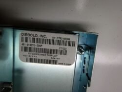 2903-3-1.jpg Diebold MONITOR,LCD,15.0 PULGADAS CONS PN: 49-213270-000F, 49213270000F