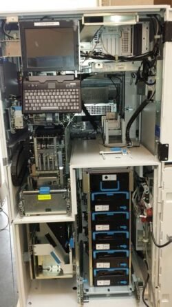 Diebold OPTEVA 760 SIERRA, ENA, IMDBD, DISPENSER, DIP CARD READER, STATEMENT PRINTER, SERVICE LCD COMPLETE ATM