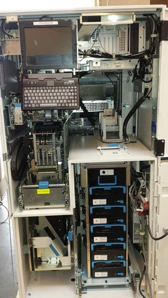 3457-2 Diebold OPTEVA 760 SIERRA, ENA, IMDBD, DISPENSER, DIP CARD READER, STATEMENT PRINTER, SERVICE LCD COMPLETE ATM