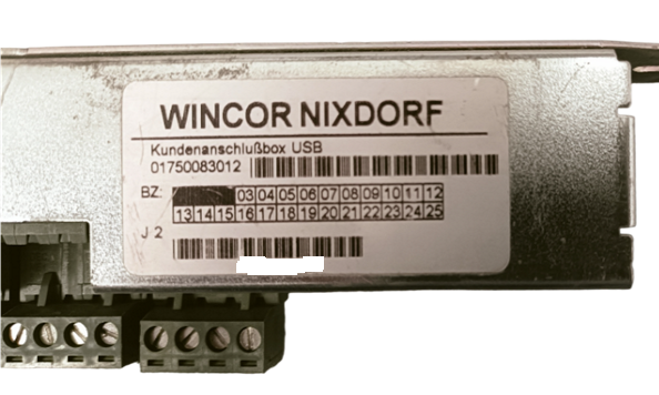 Wincor Nixdorf Customer USB connection box PN: 1750083012, 1750083012